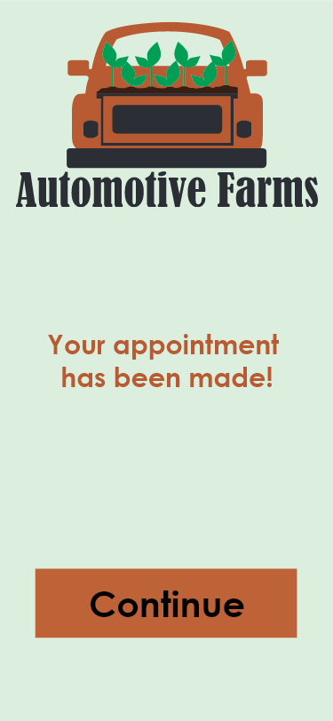 Automotive Farms App Wireframe
