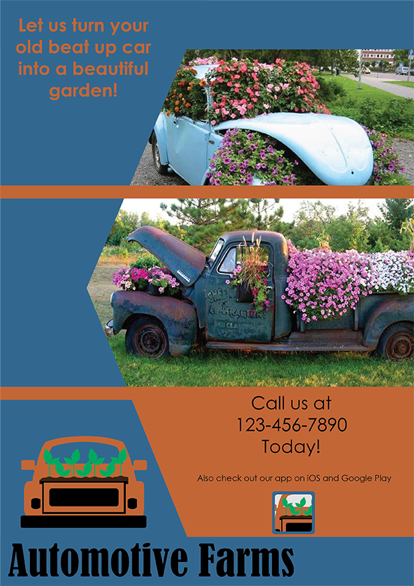 Automotive Farms Print Ad